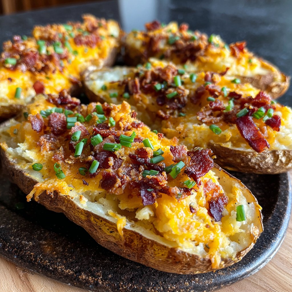Super Bowl Loaded Potato Skins