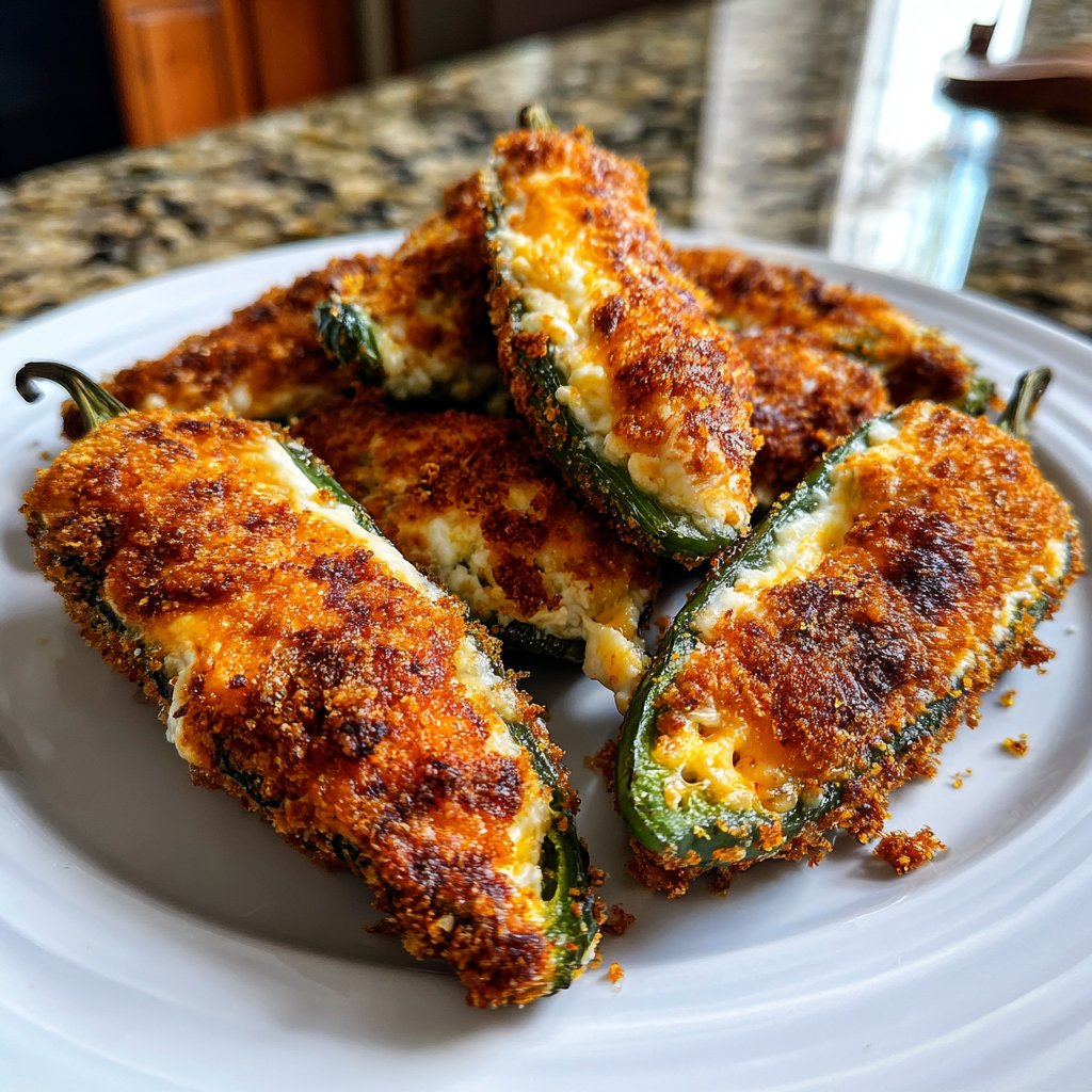 Jalapeno Poppers Baked Crispy