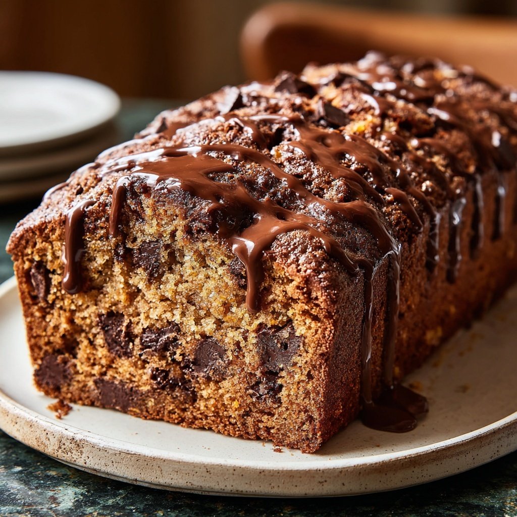Chocolate Orange Almond Loaf