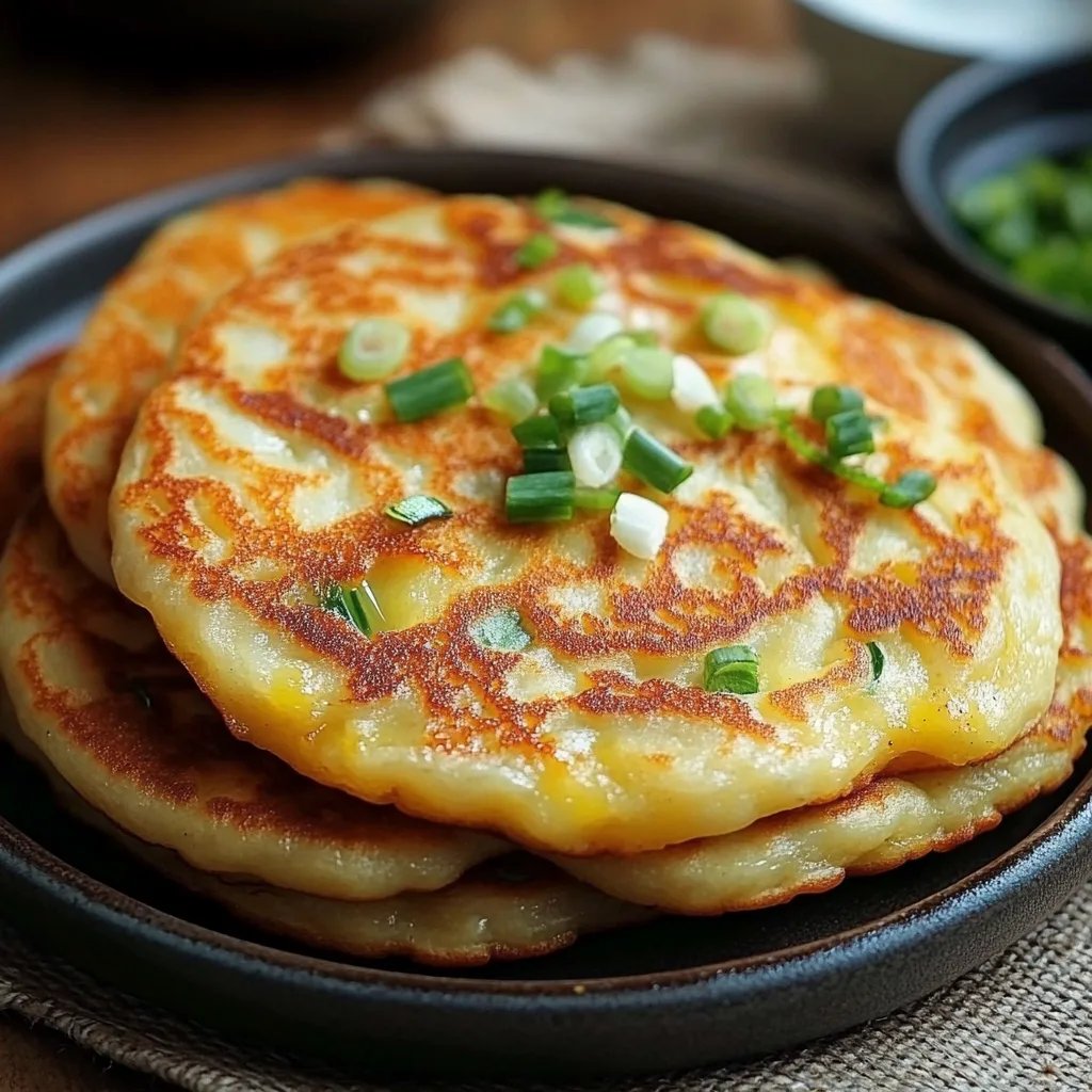 Gamjajeon Pancakes