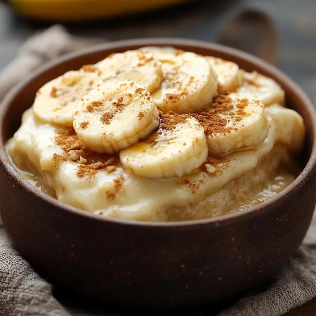 Old-Fashioned Homemade Banana Pudding