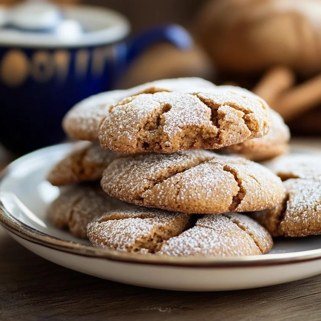 Best Cinnamon Coffee Crinkles for Your Cookie Tray