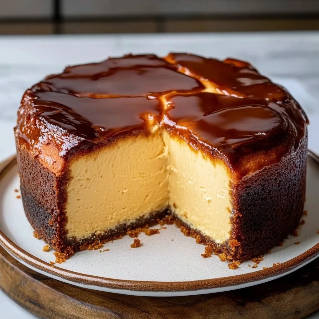 Loaf Pan Basque Cheesecake – Easy Small-Batch Burnt Cheesecake
