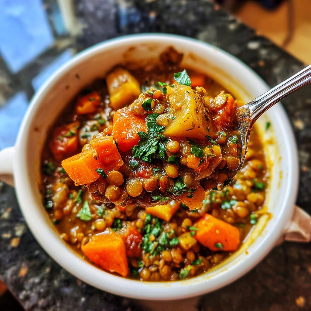 Herbed Vegetable Lentil Stew