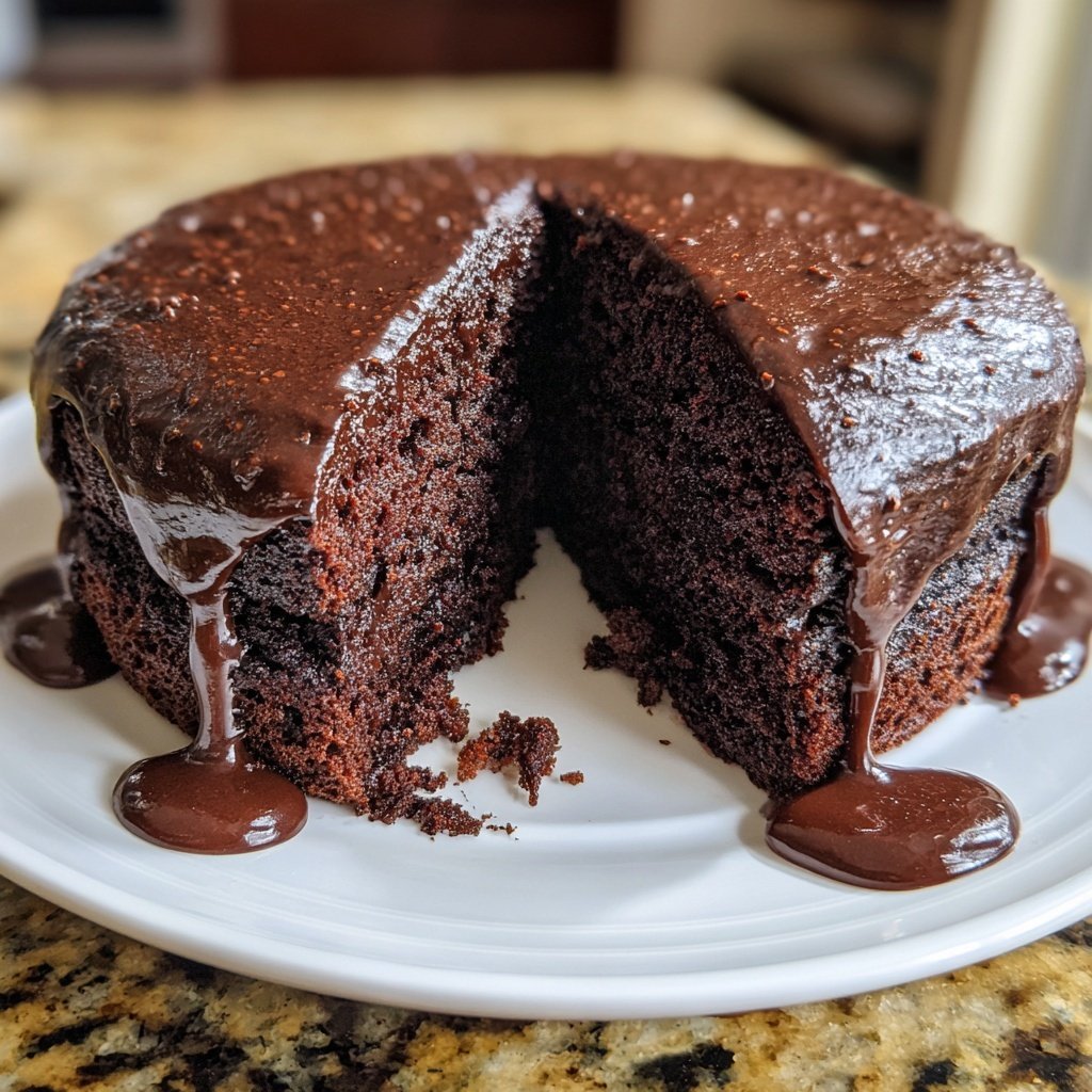 Chocolate Cake Made From Scratch