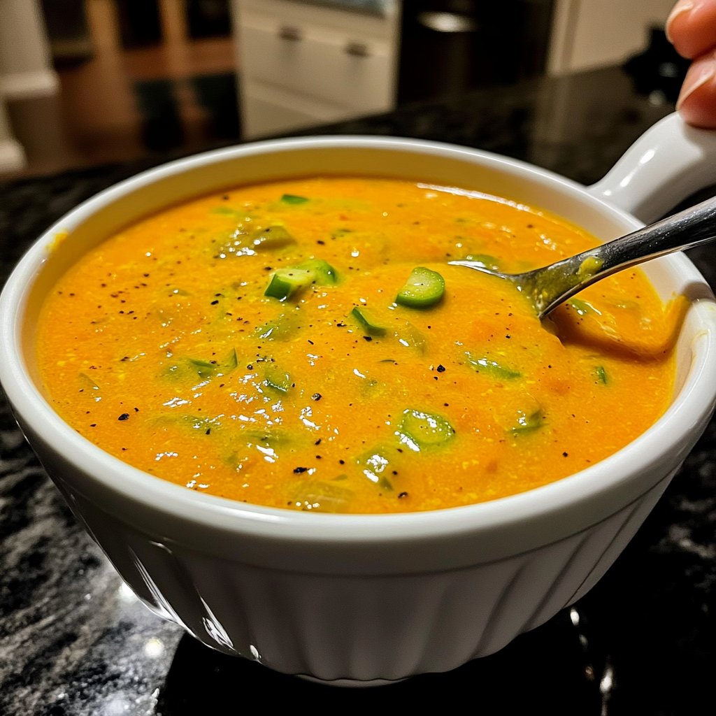 Squash Soup with Leeks