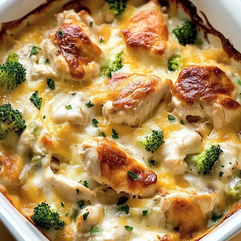 Creamy Low Carb Chicken Casserole