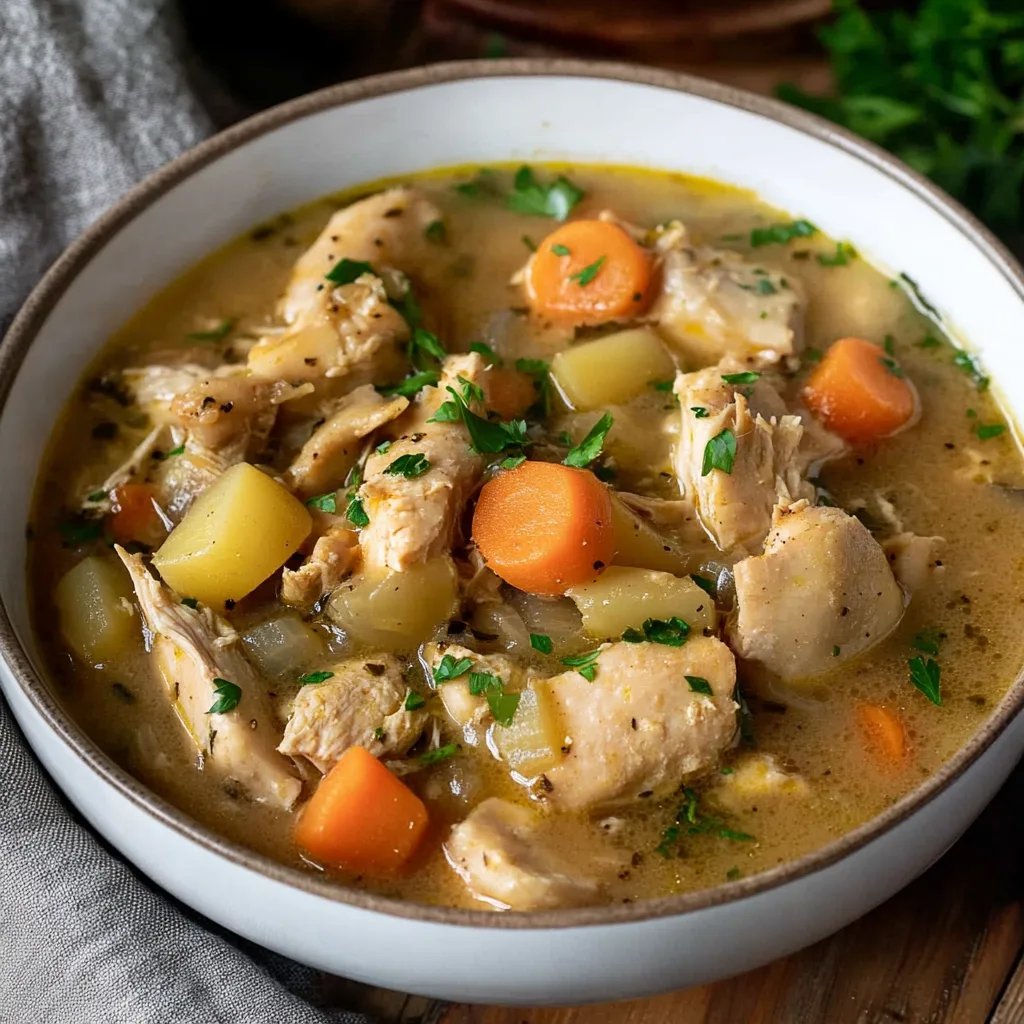 Slow Cooker Chicken Stew