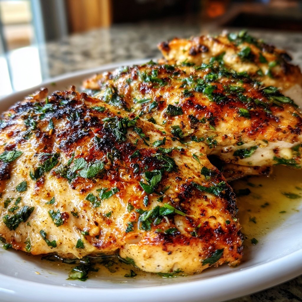 Chicken Breast with Lemon and Herbs
